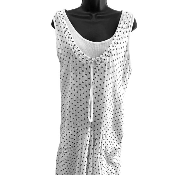 Linen womens Long flowy summer dress size med.Longest length 50” - Picture 2 of 11